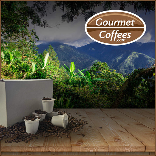 10% Jamaica Blue Mountain Blend Coffee Pods