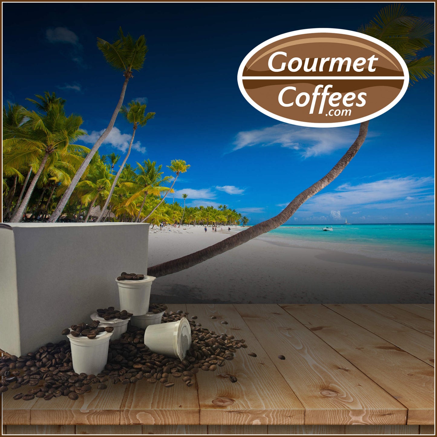100% Jamaican Blue Mountain Coffee Pods, Grade 1