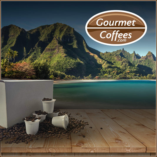 20% Kona Cuvee Coffee Pods