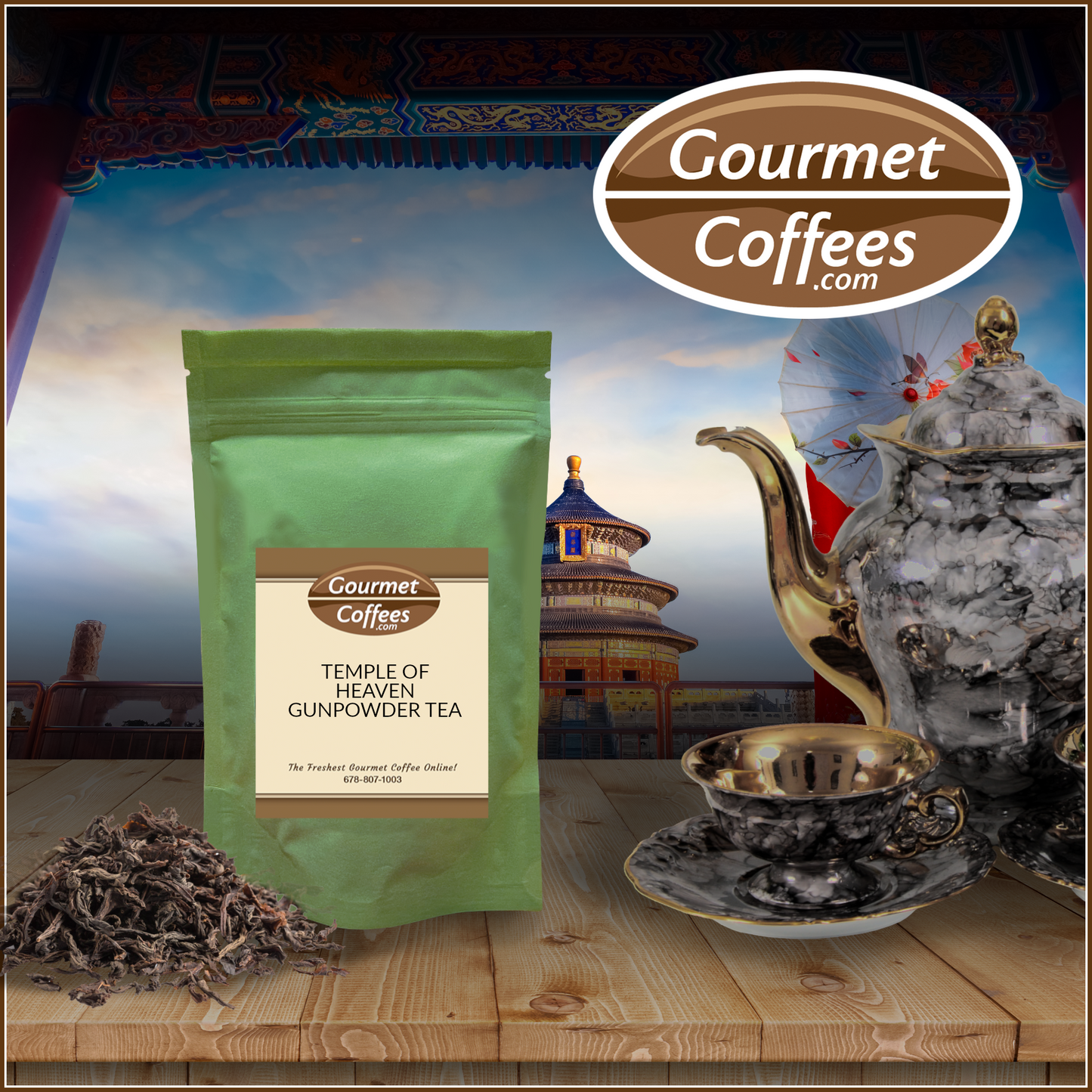 Temple Of Heaven Gunpowder Tea