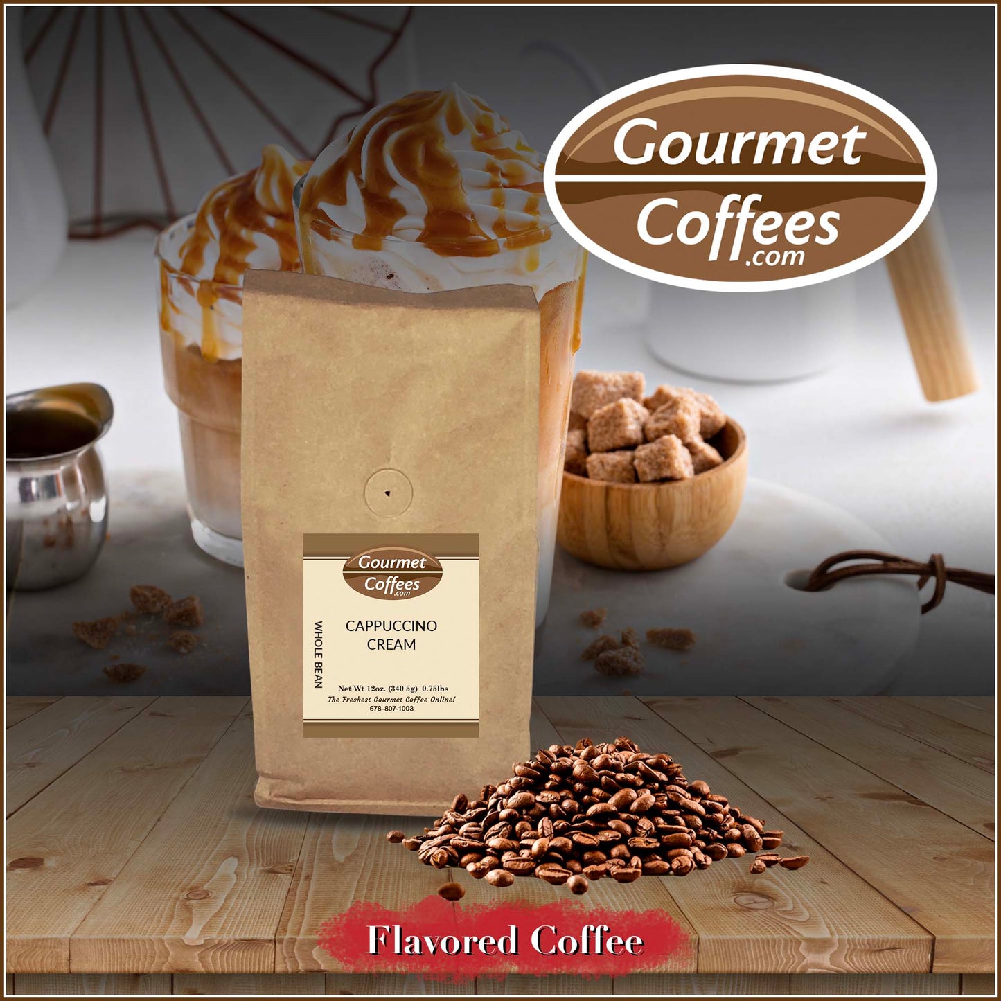 Cappuccino Cream Flavored Coffee