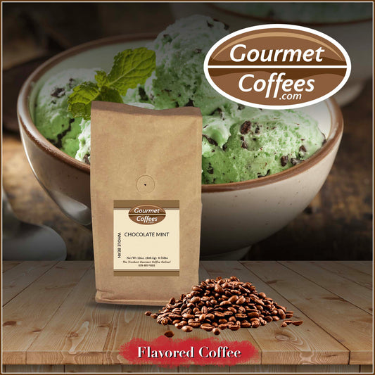 Chocolate Mint Flavored Coffee