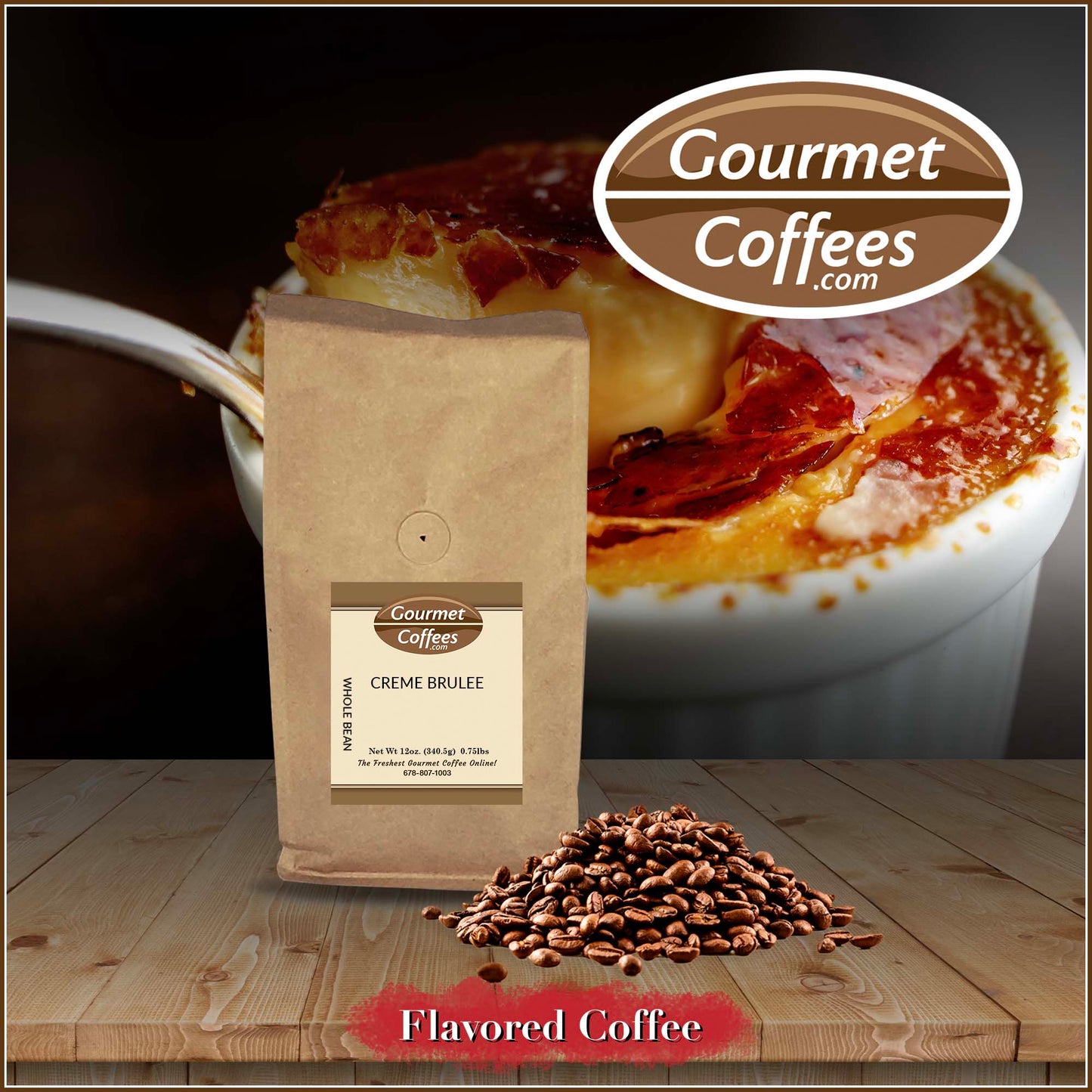 Creme Brulee Flavored Coffee