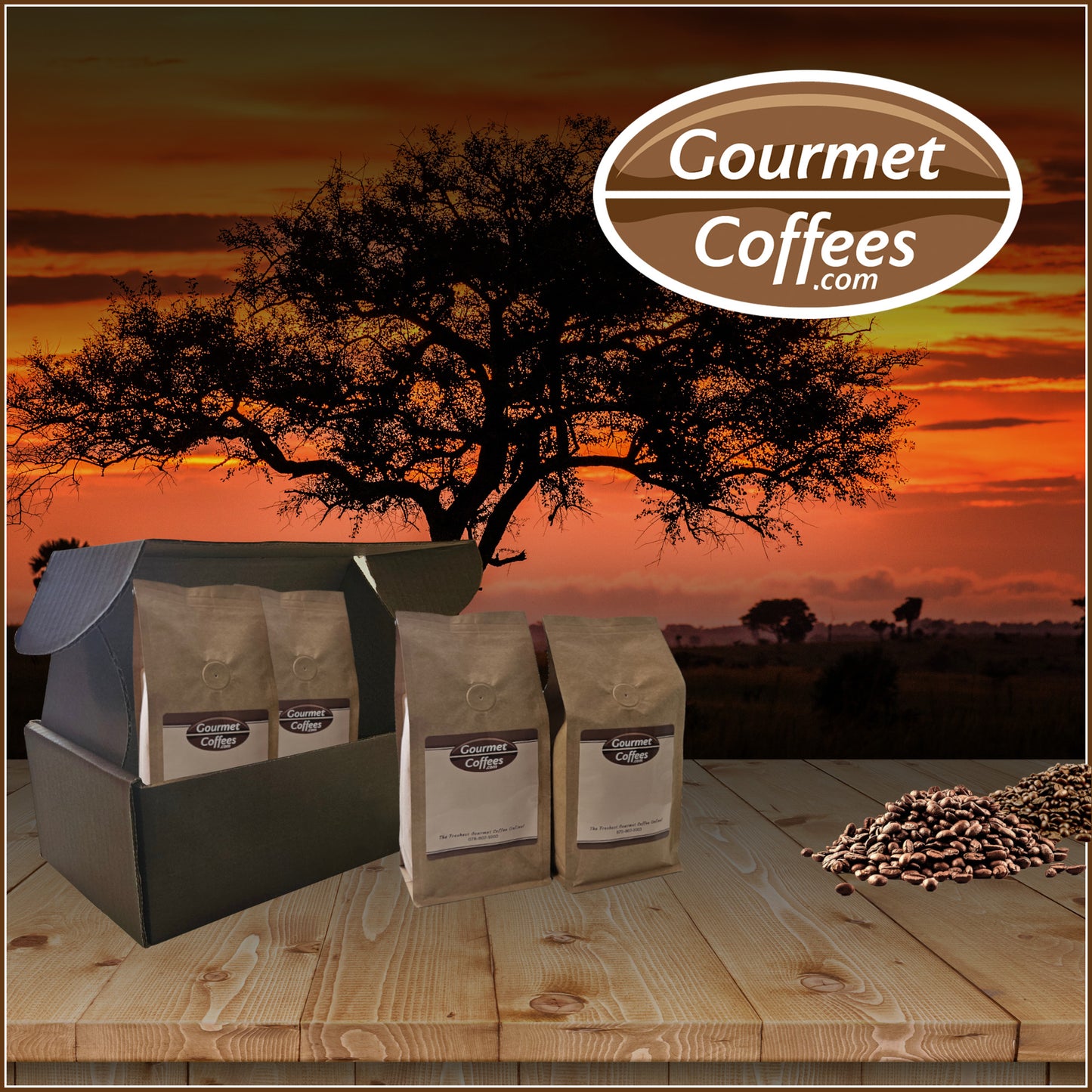 African Coffee Sampler
