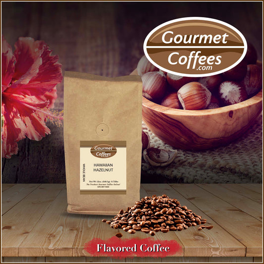 Hawaiian Hazelnut Flavored Coffee