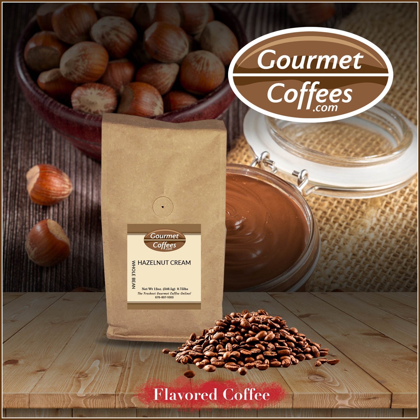 Hazelnut Cream Flavored Coffee