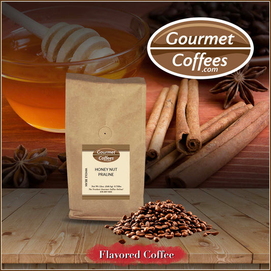 Honey Nut Praline Flavored Coffee