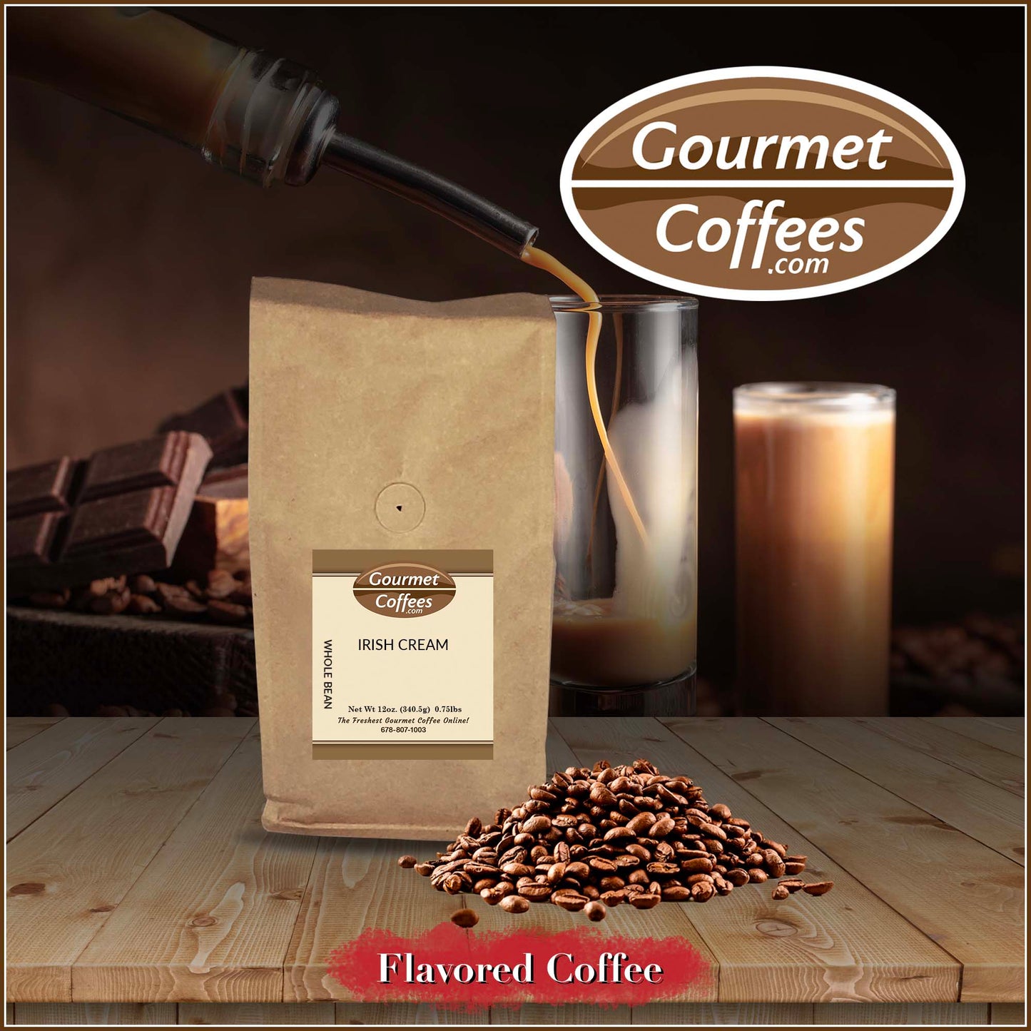 Irish Cream Flavored Coffee