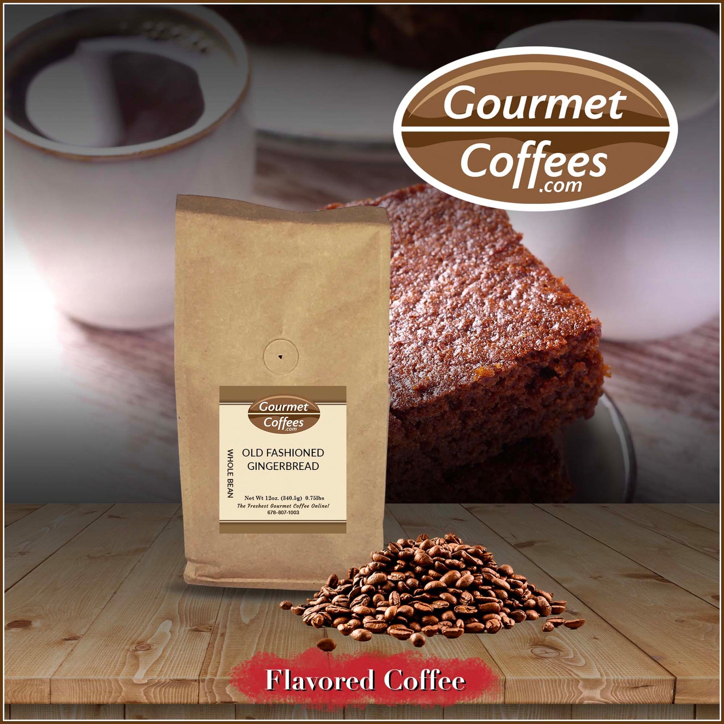 Old Fashioned Gingerbread Flavored Coffee