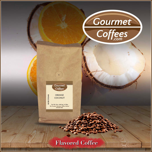 Orange Coconut Flavored Coffee