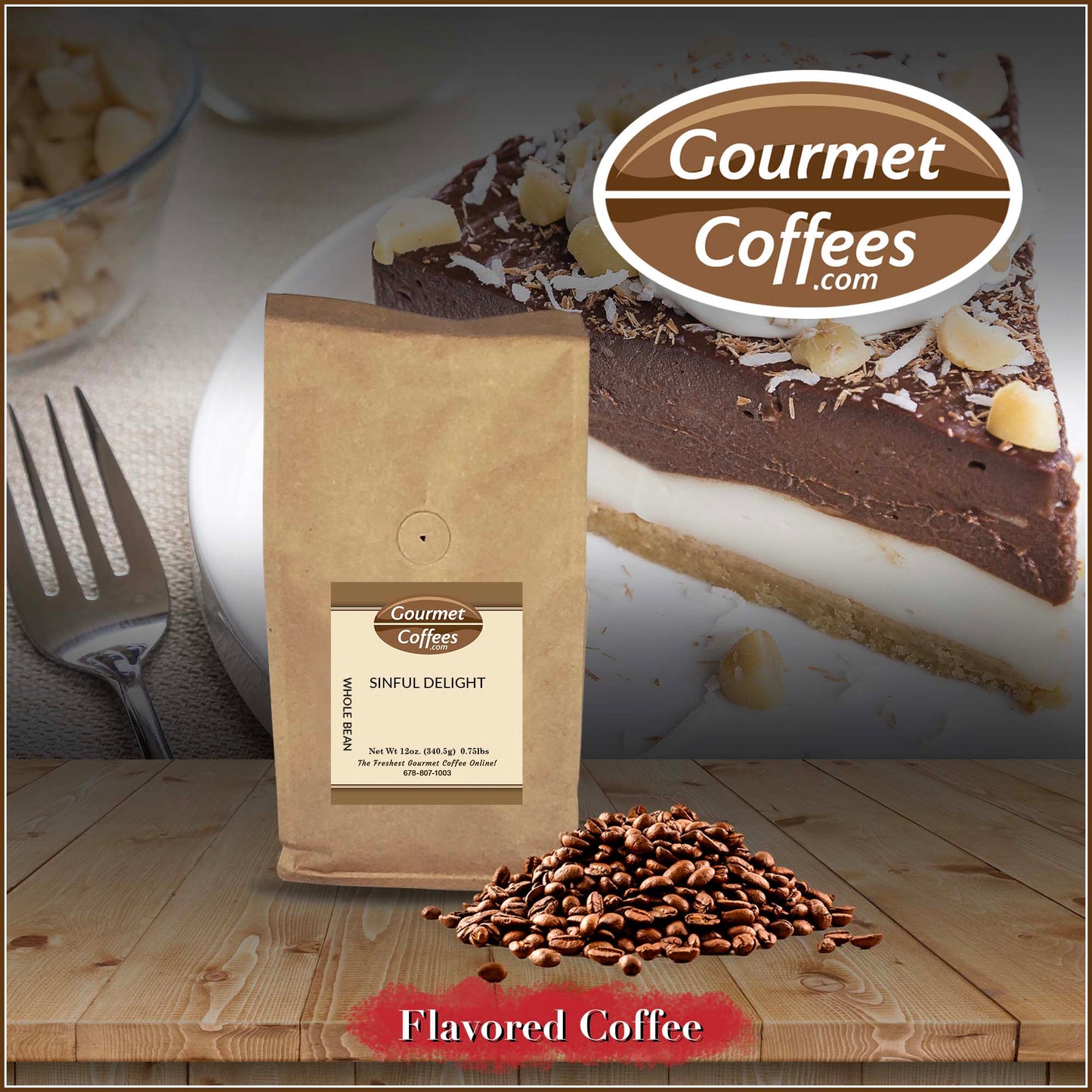 Sinful Delight Flavored Coffee