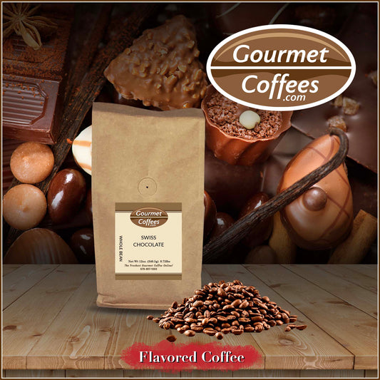 Swiss Chocolate Coconut Flavored Coffee