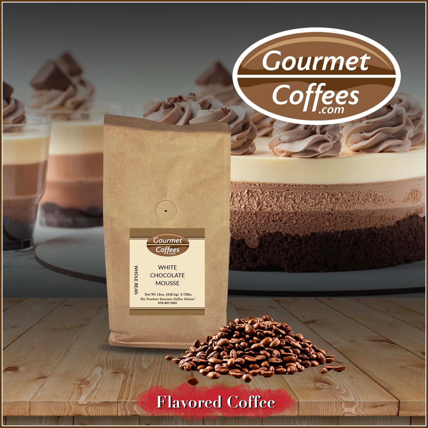 White Chocolate Mousse Flavored Coffee