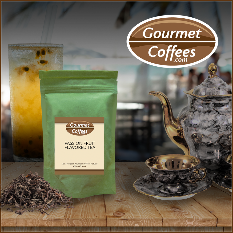 Paskson Tea Pot Passion Fruit Flavored Tea – GRMS, gourmetcoffees.com