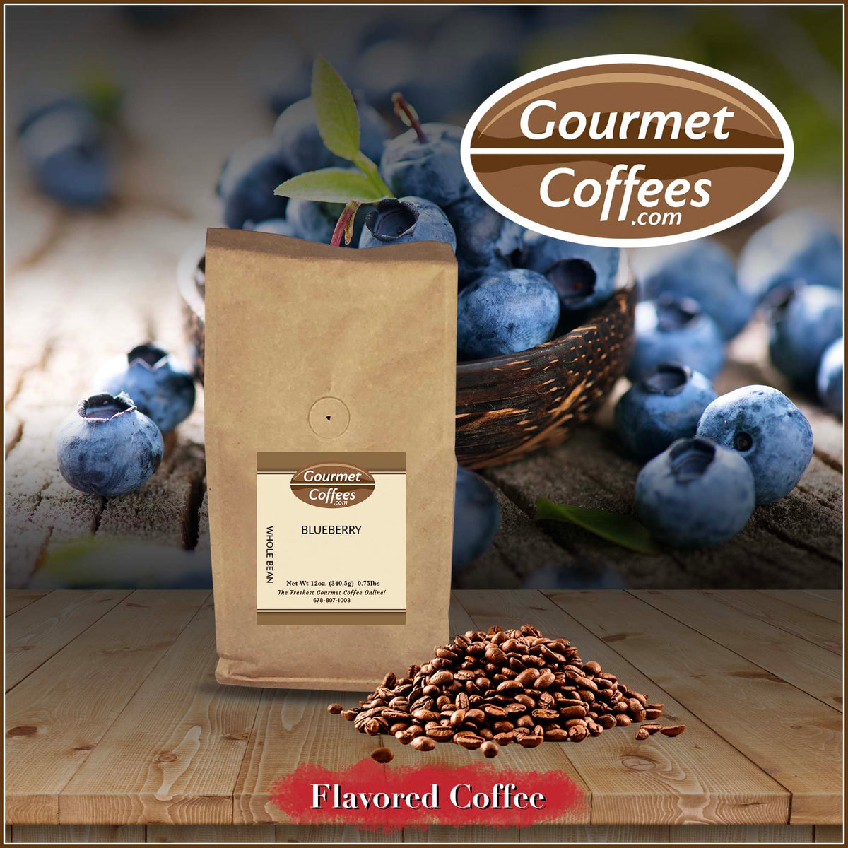 Blueberry Flavored Coffee – GRMS, gourmetcoffees.com