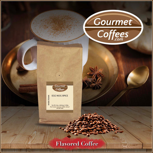 Egg Nog Spice Flavored Coffee